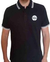 The Beatles Polo shirt -2XL- Drum Logo Zwart