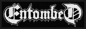 Entombed Patch Logo Zwart