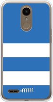 LG K10 (2018) Hoesje Transparant TPU Case - PEC Zwolle #ffffff