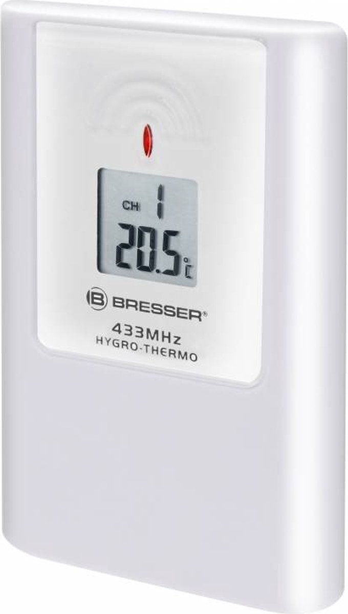 Bresser Thermo- en Hygrosensor - Voor Binnen en Buiten - Compatible met Diverse Bresser Weerstations