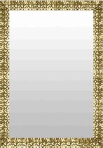 Gouden Spiegel 63x83 cm – Lisa – Spiegels Goud – Spiegel Gouden Lijst – Wandspiegel Goud Hal – Perfecthomeshop