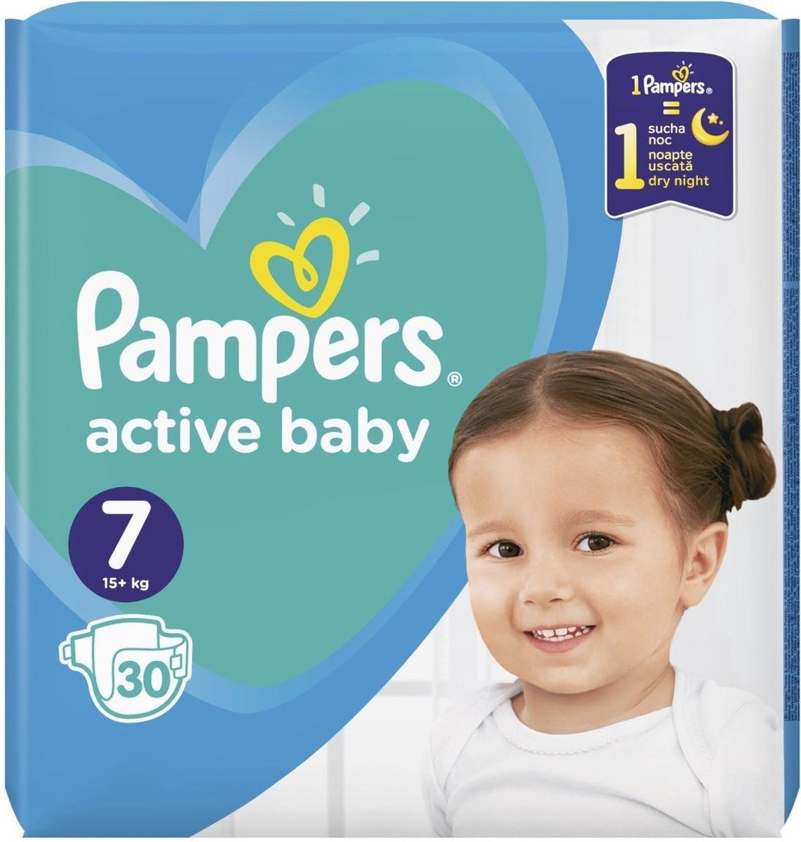 Pampers Active Baby Dry Maat 7 – 30 Luiers