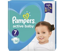 Pampers Active Baby Dry Maat 7 – 30 Luiers
