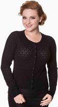 Dancing Days Cardigan -3XL- WATCH OUT Zwart