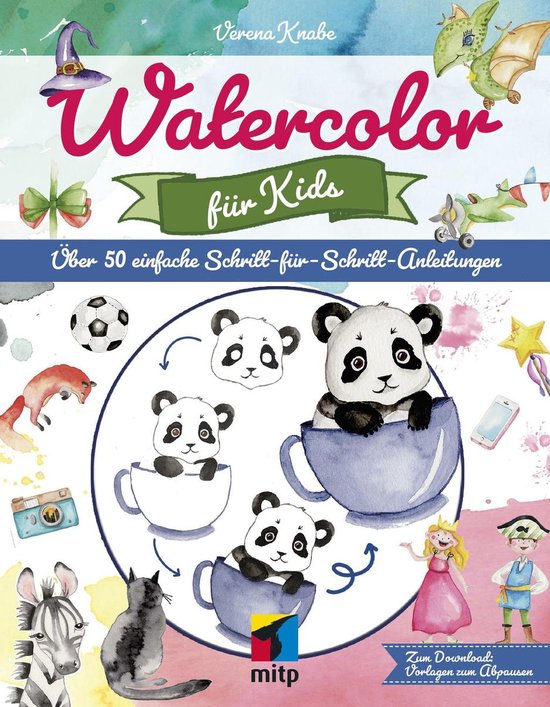 mitp Kreativ - Watercolor für Kids - cover