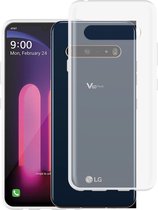 Cazy LG V60 ThinQ 5G hoesje - Soft TPU case - transparant