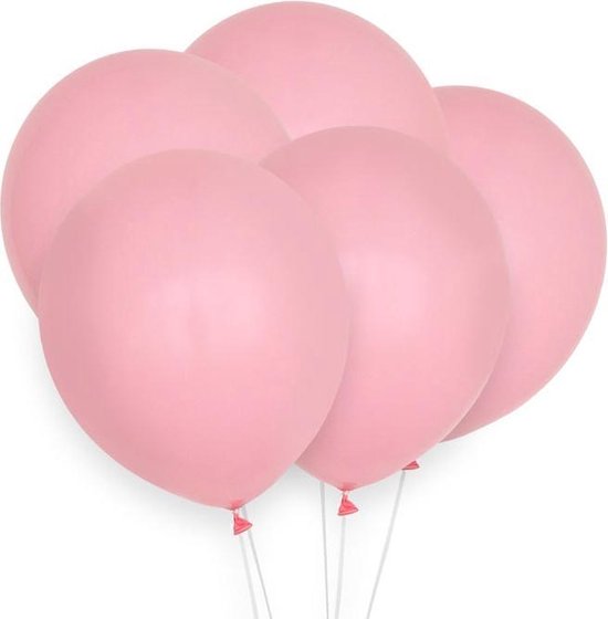 Pastel Ballonnen Roze (10st) House Of Gia | bol.com