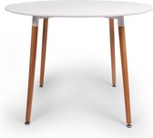 Eettafel Pixie Ø 100 cm Wit