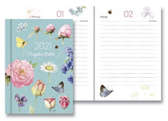 Marjolein Bastin One Day Agenda 2021 | bol.com