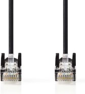 Nedis CAT5e-Kabel | U/UTP | RJ45 Male | RJ45 Male | 0.50 m | Rond | PVC | Zwart | Envelop