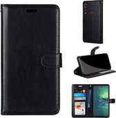 Motorola Moto G8 Play hoesje book case zwart