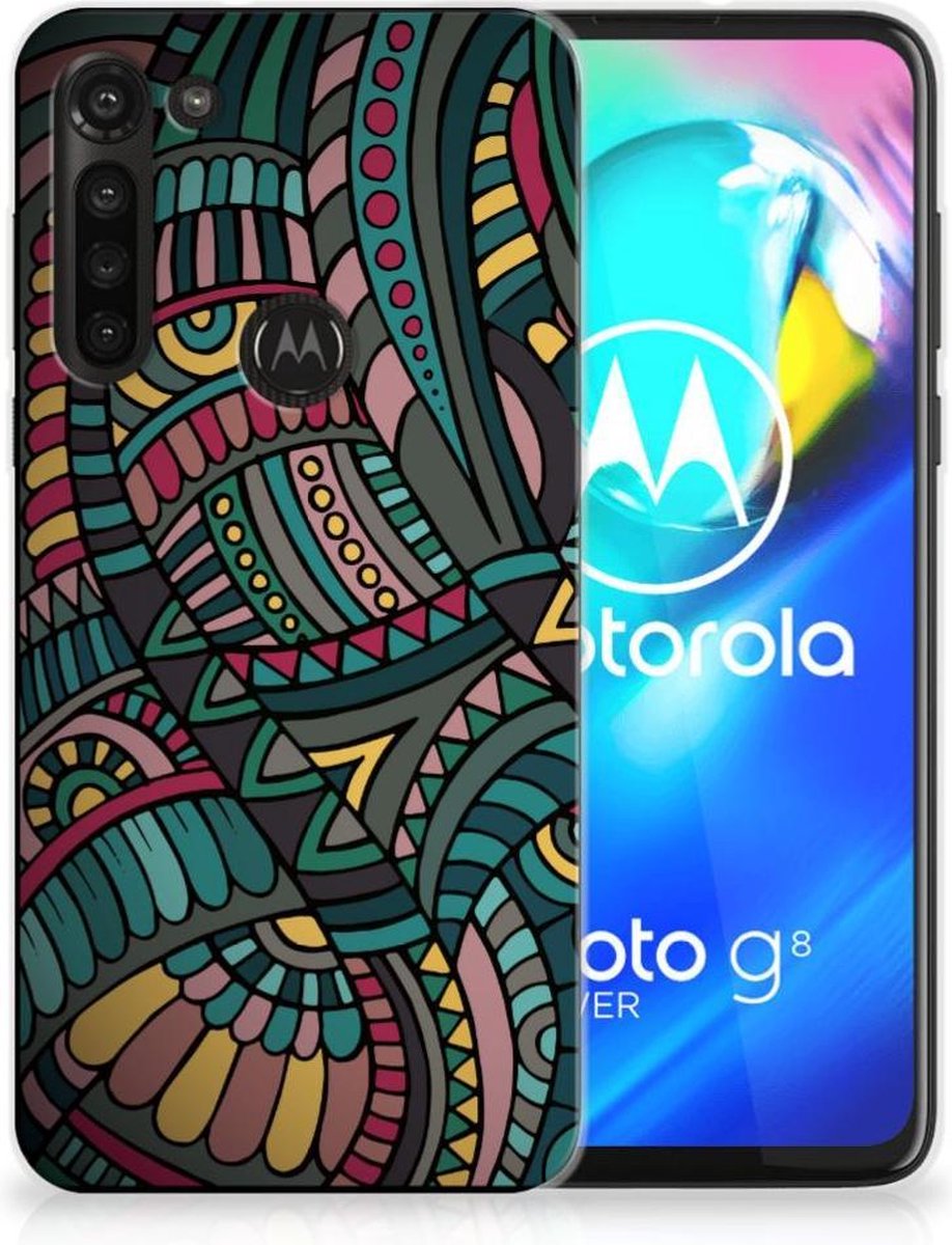 Motorola Moto G8 Power TPU bumper Aztec