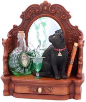 Nemesis Now - Absinthe - Cat and Green Fairy Figurine 21.5cm