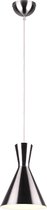 LED Hanglamp - Trion Ewomi - E27 Fitting - 1-lichts - Rond - Mat Nikkel - Aluminium - BSE