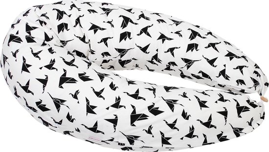 Voedingskussen - Hobea Voedingskussen en zwangerschapskussen Zwart/wit