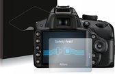 UwCamera - Heldere Screenprotector - Geschikt voor de Nikon D3200 - type: Ultra-Clear