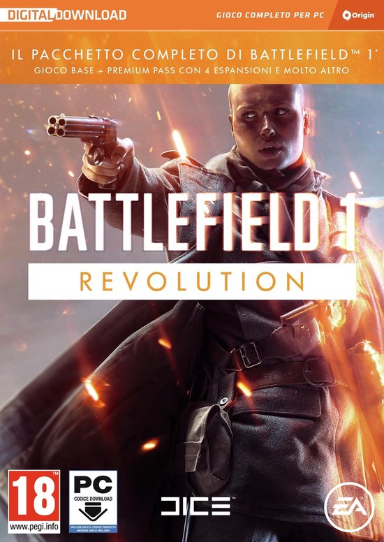 Battlefield 1 – Revolution Edition – Windows (code in a box)