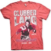 Rocky Heren Tshirt -2XL- Clubber Lang Rood