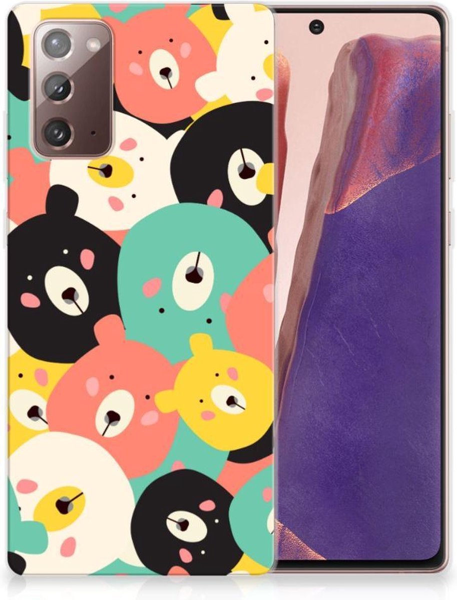 Samsung Note 20 Telefoonhoesje met Naam Bears