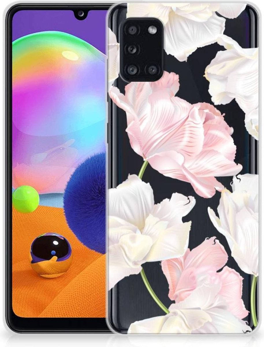 Samsung Galaxy A31 TPU Case Lovely Flowers