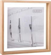 XLBoom Square Floating Box Fotolijst - In Hout - Timber - Fotoformaat 32x32cm