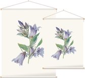 Ruig Klokje (Nettle Leaved Bellflower) - Foto op Textielposter - 120 x 160 cm