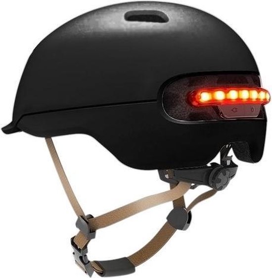 Let op type!! Smart4u elektrische scooter Smart Flash Riding kleine helm  maat: L (zwart) | bol