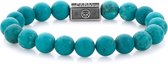 Rebel & Rose Silverbead Turquoise Delight 925 - 8mm RR-8S001-S-19 cm