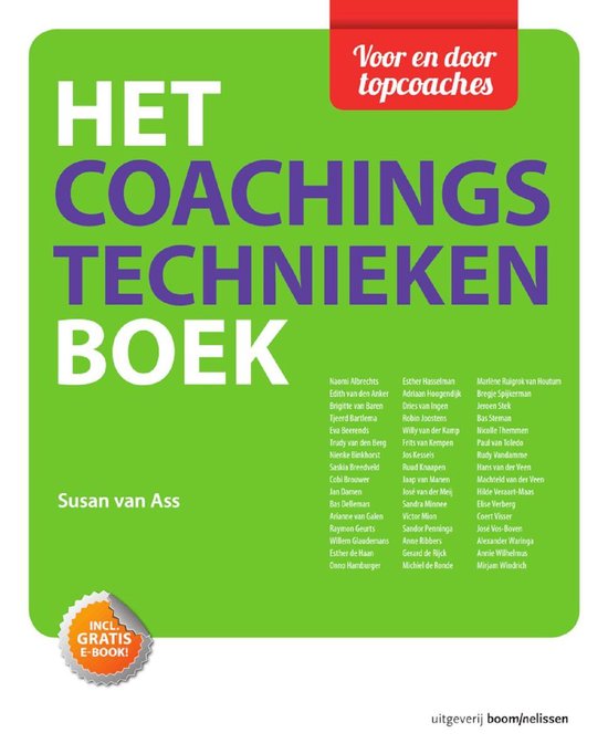 Het Coachingstechnieken Boek - cover