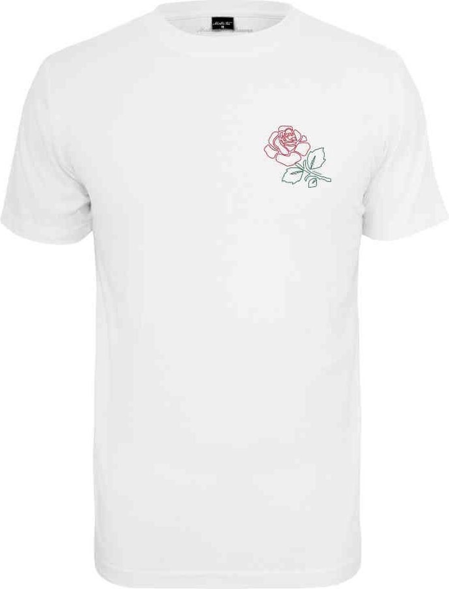 Urban Classics Heren Tshirt -XS- Keke Rose Wit