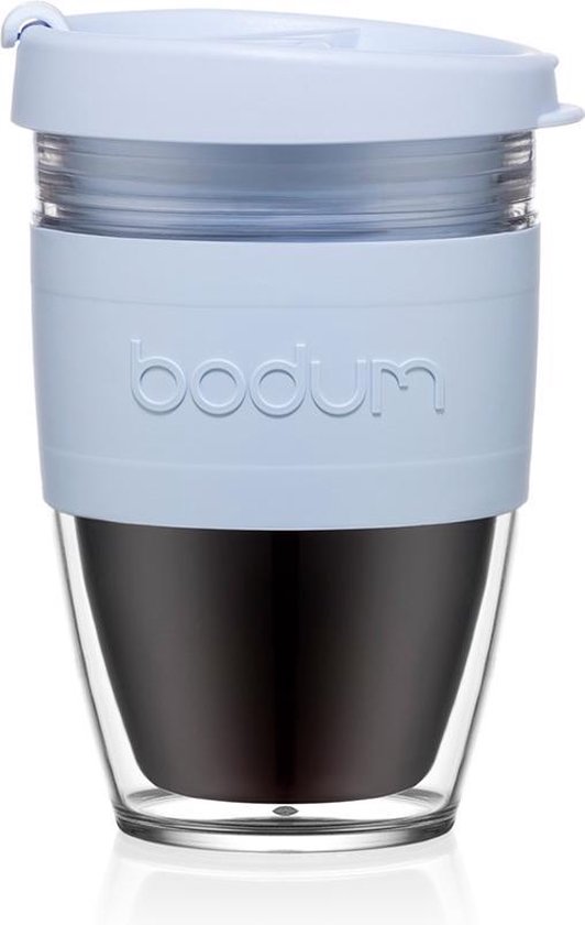 Bodum JOYCUP Dubbelwandige Reismok BPAvrije 0.25l Blauwe maan