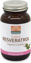 Mattisson - Resveratrol 98% 125 mg - Polyfenolen Supplement - 60 Capsules