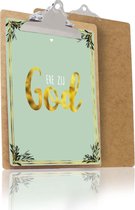Kaart A5, Kerst - Ere zij God