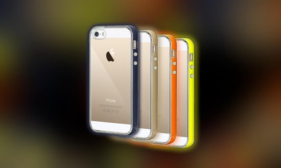 Spotlijster Collega schild Schok Bestendig Lichtgevende hoesje iPhone 6 Plus - Blauw | bol.com