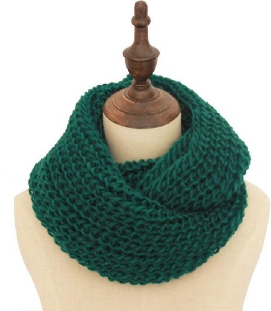 Let op type!! Herfst en winter brei effen kleur dikke wol verdikte warme  sjaal... | bol.com