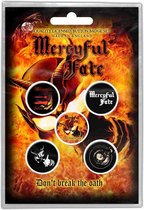 Mercyful Fate Badge/button Don?t Break The Oath Set van 5 Multicolours