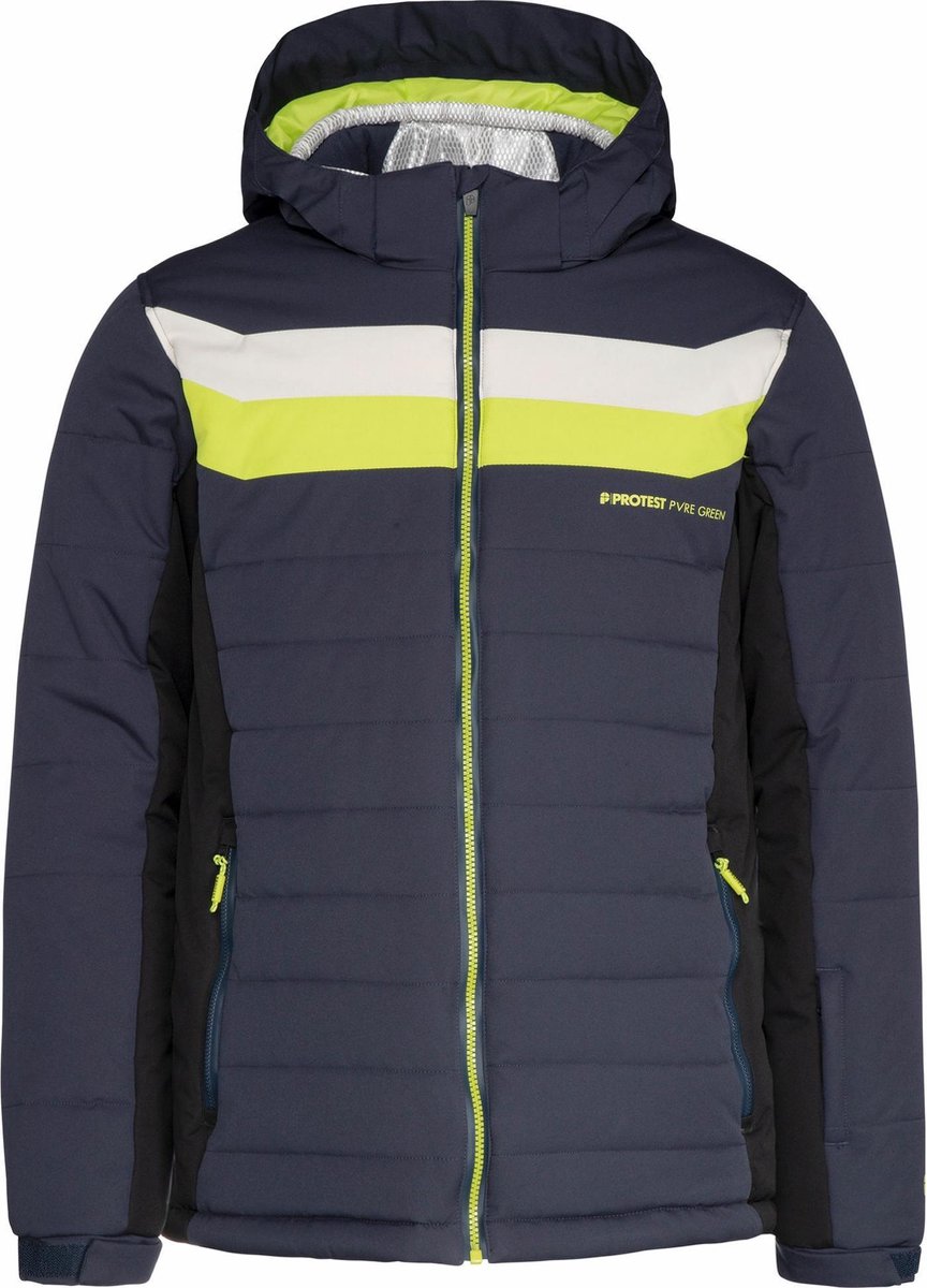 Protest Optic ski jas heren Lime Rocks