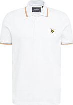 Lyle&Scott Men's Tipped Polo Shirt Wit-Melon