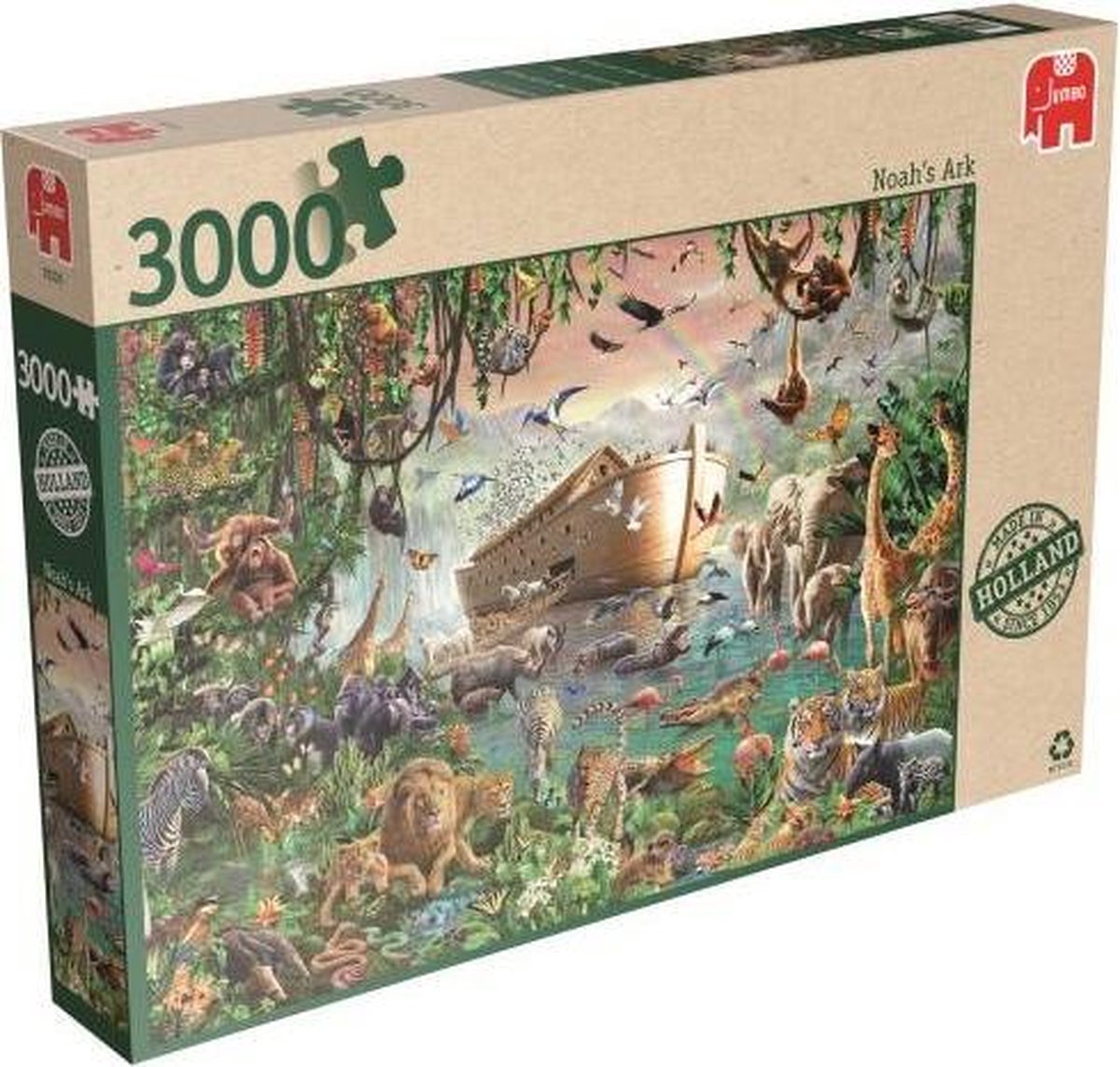 Jumbo Premium Collection Puzzel Ark van Noah - Legpuzzel - 3000 stukjes