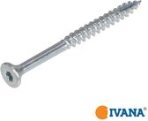 Ivana schroeven verzinkt TORX TX-25 platverzonken kop 6 x 130 mm 100 stuks