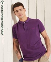 Superdry Heren Vintage Destroyed polo met korte mouwen