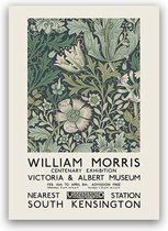 William Morris Museum Poster 2 - 10x15cm Canvas - Multi-color