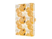 Sigel Jolie Beauty - agenda 2022 - weekagenda - A5 - floral yellow - hardcover