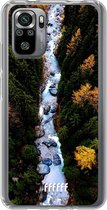 6F hoesje - geschikt voor Xiaomi Redmi Note 10S -  Transparant TPU Case - Forest River #ffffff