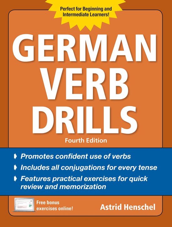 German Verb Drills, Fourth Edition - cover