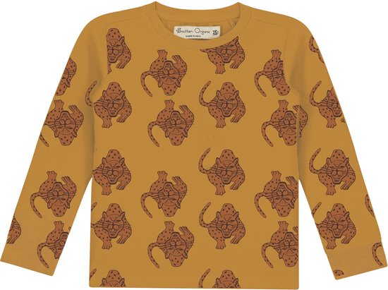 Magical Leopard' All Over Print T-shirt met lange mouwen