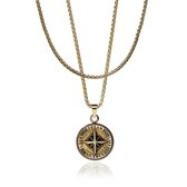 Croyez Jewelry | Compass Gold Layerup | Box / 75cm / 75cm