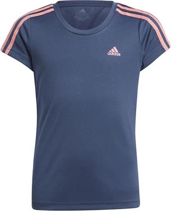 Adidas G 3S T meisjes sportshirt blauw | bol.com