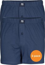 Ceceba heren boxershorts wijd (2-pack) - blauw - Maat: 6XL