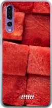 Huawei P30 Hoesje Transparant TPU Case - Sweet Melon #ffffff